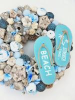 Tengerparti "Beach Vibe" kopogtató, 25 cm 2