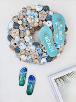Tengerparti "Beach Vibe" kopogtató, 25 cm 4
