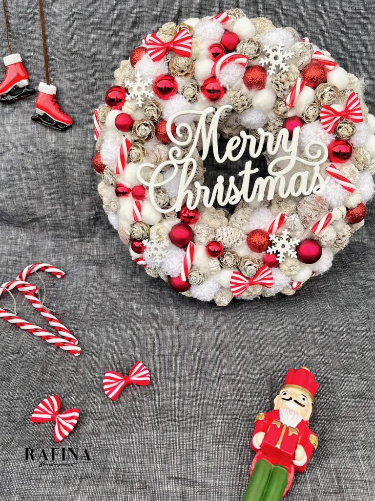 NULLA Merry Christmas adventi kopogtató 1