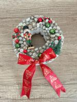 NULLA Diótörős adventi kopogtató, 24cm 2